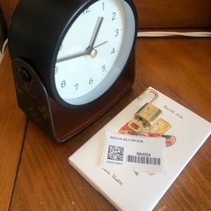 Authentic Louis Vuitton Agenda PM 2024 Refill & Authentic Lock & key set